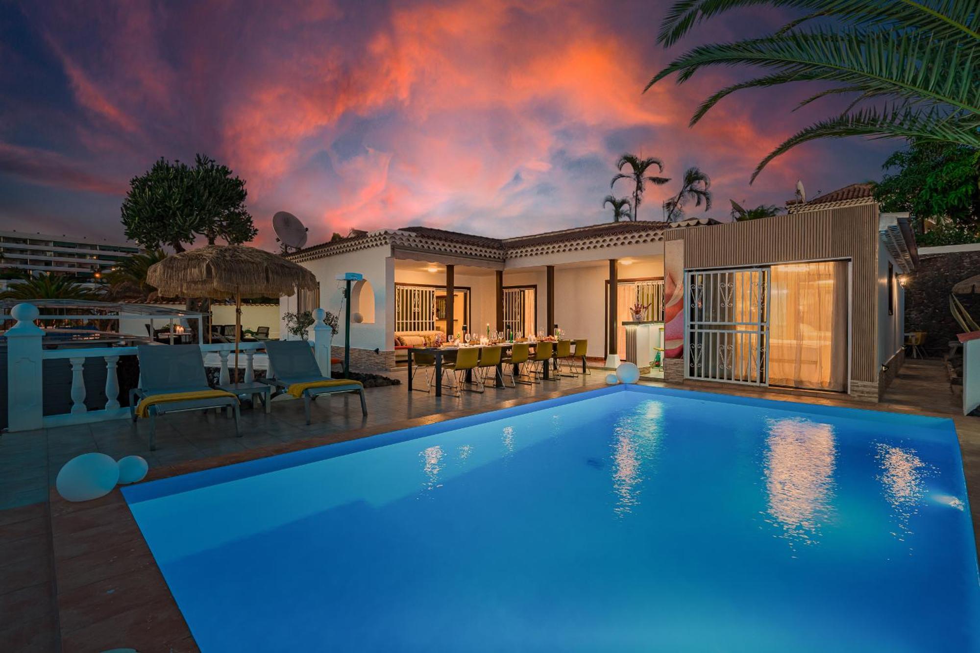 Villa 4Bed Private Pool En Los Cristianos Los Cristianos  Exterior photo